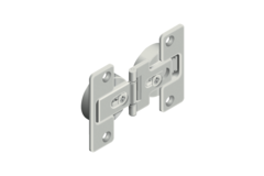 PS23 - 50 charnière centrale adaptable nickel 