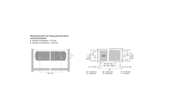 Hangmapregisterframes Systema Top 2000, 936 x 352 mm, zwart