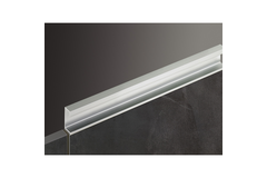 Poignée profil Seveso, L 2400 mm, B 17 mm, H 38 mm, Aluminium anodisé