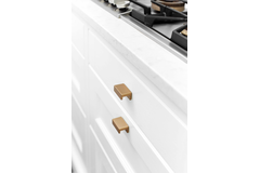 Bouton station ea32 l44 alu brossé or 