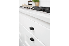 Bouton station ea32 44x22x25 alu noir look