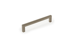Poignée U BA160 L168.5 zamac brossé nickel