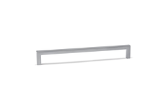 Poignée U BA160 L168.5 zamac mat chrome