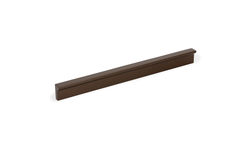 Poignée ANGLE BA480-1440 L1480 aluminium métallisé brun