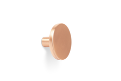 Knop COMO Ø26 zamak geborsteld koper