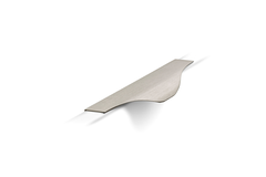 Poignée NOMA BA128 L200 aluminium look inox