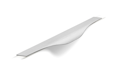 Poignée NOMA BA256 L350 aluminium brillant aluminium