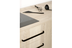 Greep SENSE MINI BA256 L263 aluminium geborsteld donker messing