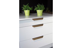 Poignées BARCCO BA160 L200 bois noyer