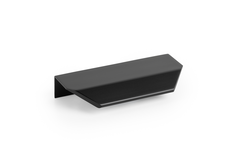 Greep VANN BA64 L100 aluminium mat zwart