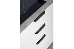 Greep VANN BA256 L350 aluminium mat wit