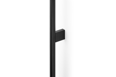 Poignée GRAF MINI BA589-1178 L1200 aluminium brossé noir