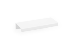 Poignée WAY BA64 L100 aluminium mat blanc