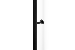 Greep RILLE BA992-496 L1022 aluminium geborsteld zwart