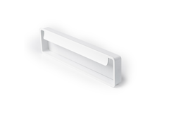 Cuvette FOLD BA128 L174 zamac mat blanc