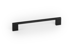 Poignée NEXX BA160 L180 aluminium brossé noir