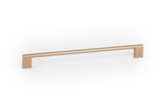 Greep NEXX BA256 L256 aluminium geborsteld messing cava