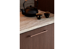 Poignée NEXX BA256 L256 aluminium brossé bronze