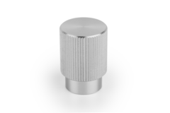 Bouton ARPA Ø22 aluminium look inox