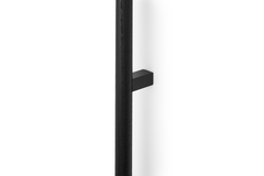 Poignée ETO BA992-496 L1006.6 bois / aluminium noir / noir bois