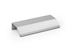 Poignée WING BA64 L100 aluminium look inox