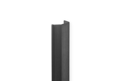 Poignée WING BA1120-384 L1200 aluminium brossé noir