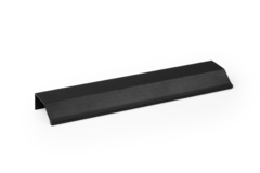Greep WING BA256 L350 aluminium geborsteld zwart