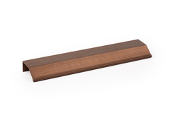Greep WING BA128 L200 aluminium antiek brons