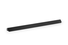 Greep FLAPP BA416-1056 L1100 aluminium geborsteld zwart