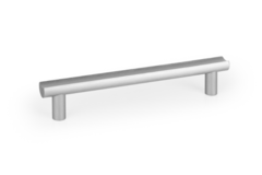 Poignée MOON BA160 L193 aluminium look inox