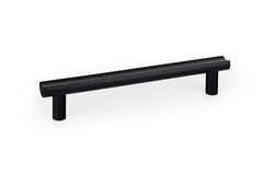 Greep MOON BA160 L193 aluminium geborsteld zwart