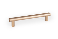 Poignée MOON BA160 L193 aluminium brossé laiton cava