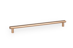 Poignée MOON BA320 L353 aluminium brossé laiton cava