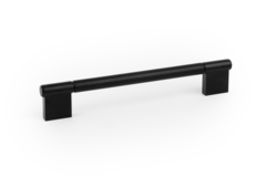 Poignée POINT BA192 L228 aluminium brossé noir