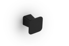 Bouton PRISM L32 zamac mat noir