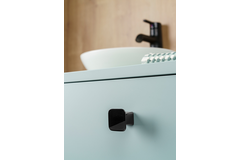 Bouton PRISM L32 zamac mat noir
