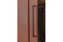 Greep RISS BIG BA480 L502 aluminium mosgrijs
