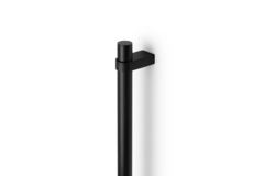 Greep NOBB BA1056-528 L1108 aluminium geborsteld zwart