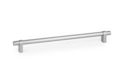 Greep NOBB BA320 L372 aluminium rvs-look