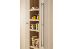Greep NOBB BA1056-528 L1108 aluminium rvs-look