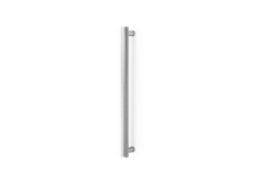 Poignée de porte dubbel MOON BIG BA384 L424 aluminium look inox
