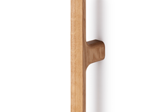 Deurgreep enkel LUV WOOD BIG BA992-496 L1026.5 hout eik