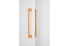 Poignée de porte dubbel LUV WOOD BIG BA384 L418.5 bois chêne