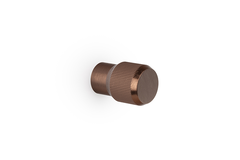 Knop BROOKLYN Ø20 aluminium geborsteld brons