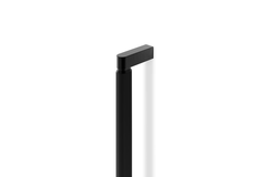 Poignée BROOKLYN BA528-1056 L1066 aluminium brossé noir