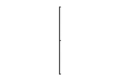 Poignée BROOKLYN BA528-1056 L1066 aluminium brossé noir