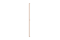 Greep BROOKLYN BA528-1056 L1066 aluminium geborsteld messing cava