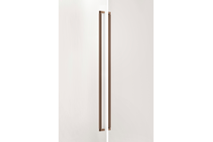 Poignée de porte dubbel BROOKLYN BIG BA1056 L1074 aluminium brossé bronze