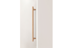 Greep HINOKI WOOD BIG BA416 L498.4 hout eik nature ongelakt
