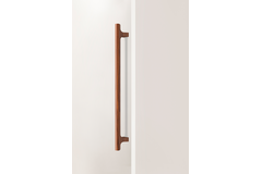 Poignée HINOKI WOOD BIG BA416 L498.4 bois noyer